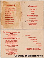 1938-10-28 Ritterman baby announcement
